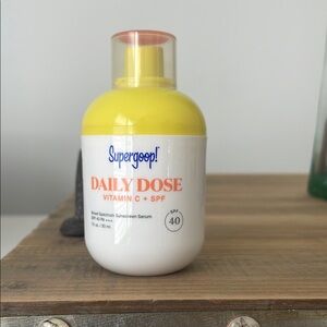 New Supergoop! daily dose vitamin & spf 40 1fl oz